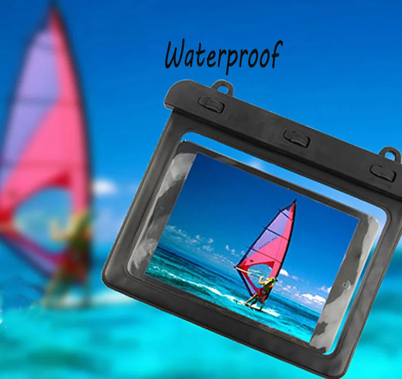 

Universal Waterproof Case Carrying Bag Case Pouch For Tablet Case iPad Mini5 AmazonFire Media Kindle PaperwhiteDropshipping