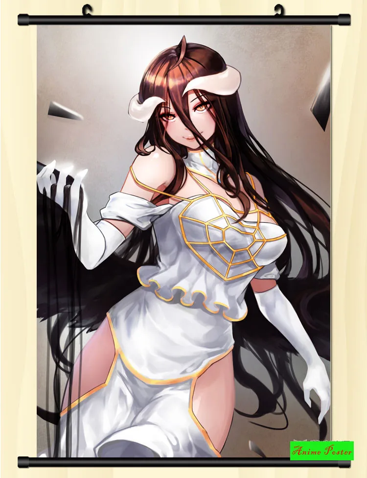 Anime Overlord Scroll Wall Poster Otaku Home Decorate Decor Gift 60×90cm #X72