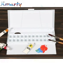 Увлажняющая пластиковая палитра красок на водной основе 23 сетки профессиональное искусство пластиковая Акварельная палитра художественные принадлежности