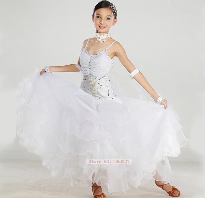Children's Ballroom Dance Costume 2017 Ballroom Dancing Competition