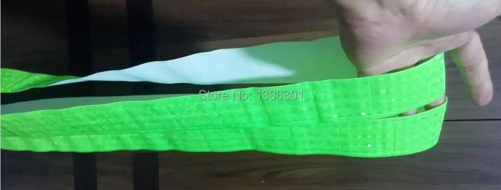 5 см* 50 м зеленая Водонепроницаемая Светоотражающая кристаллическая решетка ПВХ tapestrafsic безопасная одежда Рабочий жилет предупреждающий, светоотражающий полосы