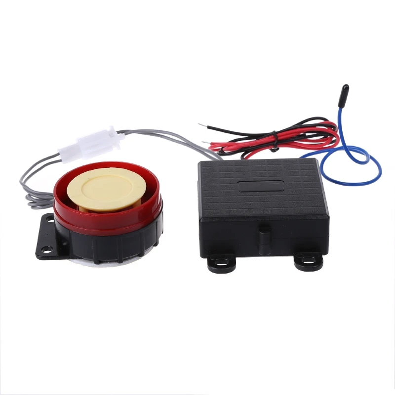 

Scooter Car Security Alarm System Remote Control 12V Anti-theft Bike Motorcycle