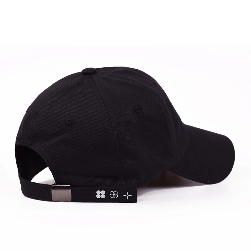 Hot selling 2017 New BTS JIMIN Fashion K POP Iron Ring Hats Adjustable Baseball Cap 100% Handmade Ring