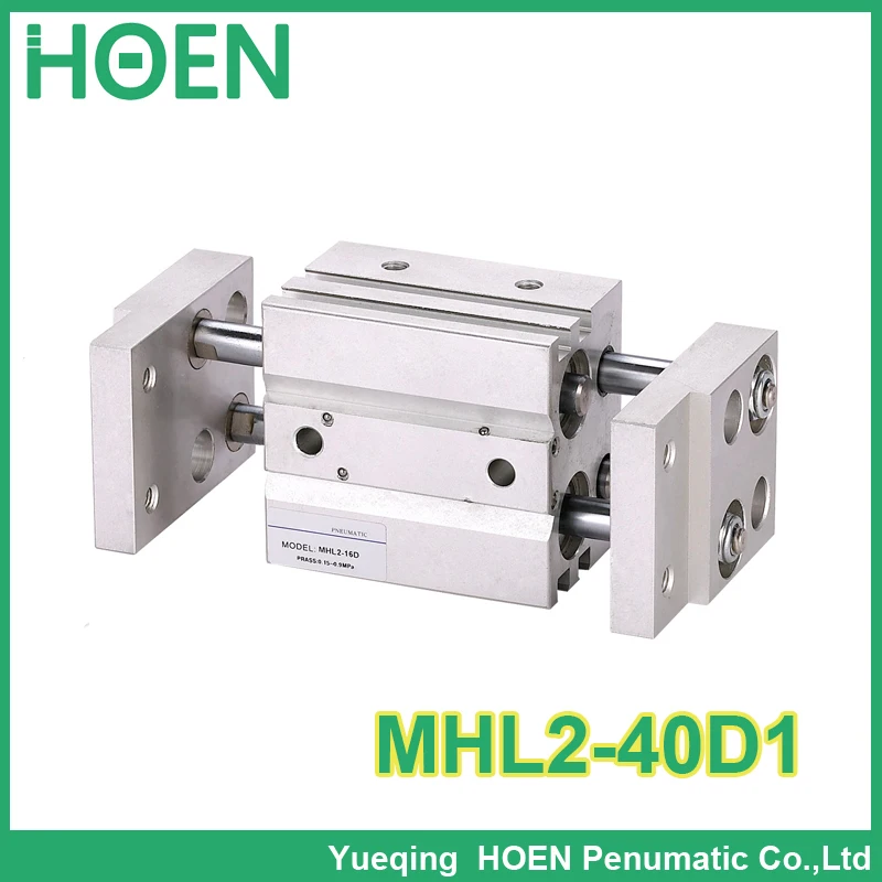 

Длинный тип, стиль MHL2-40D1 Arallel, широкое открытие, пневматический цилиндр