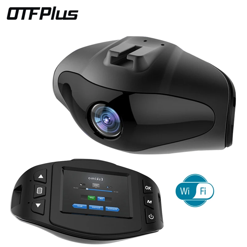 OTFPLUS Автомобильный dvr 1080 P Wi Fi модуль Новатэк 96658 1080 fdash cam