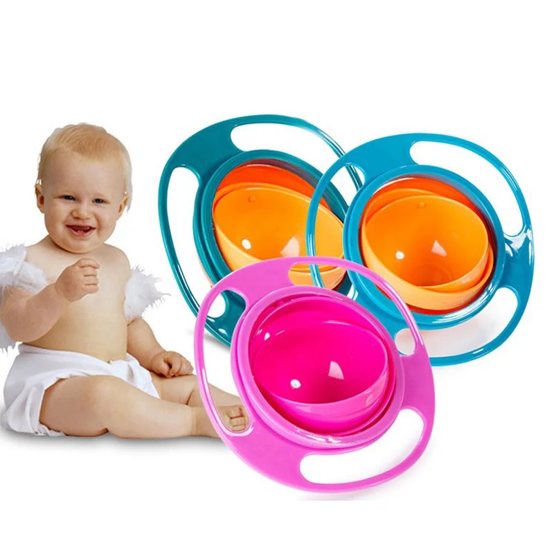 Baby 360 Rotate Spill-Proof Bowl Infant Food Feeding Gyro Bowl Newborn Kids Cute Creative Balance Tableware Bowls MY0065 Baby 360 Rotate Spill-Proof Bowl Infant Food Feeding Gyro Bowl Newborn Kids Cute Creative Balance Tableware Bowls MY0065