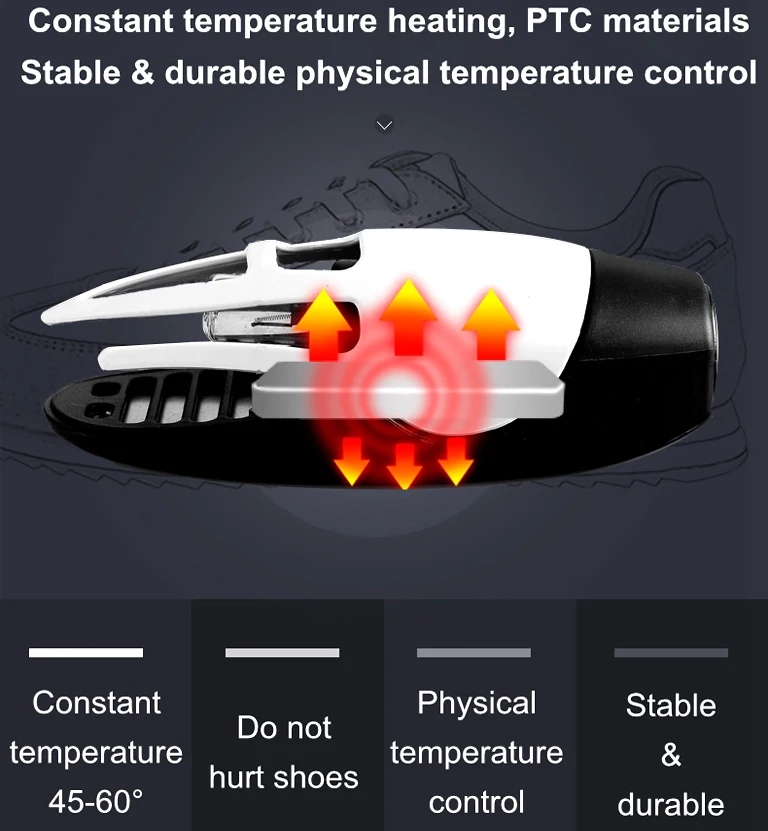 Электрический 220 в УФ сушилка стерилизатор для обуви быстрый нагреватель обуви сушилка для обуви домашний портативный нагреватель обуви