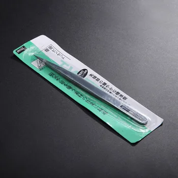 

1pc Lab Stainless Steel Straight Tip Tweezer 140mm Lab Supplies