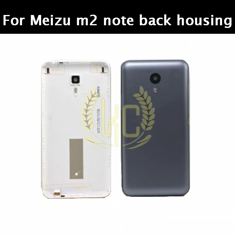 New Battery Back Cover SIM Card Tray For MEIZU M2 NOTE 5.5 Inch Housing Case With Camera Lens+Power Volume Buttons | Мобильные