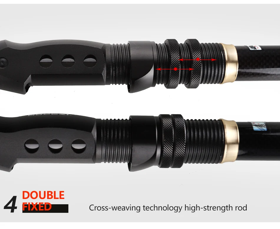 Vara de Pesca Varas de Pesca + Spinning Completo com Linha de Pesca m de Fibra de Carbono Dagezi Telescópica Reel Combo Kit 1.8-3.6 19 Esporte e Lazer