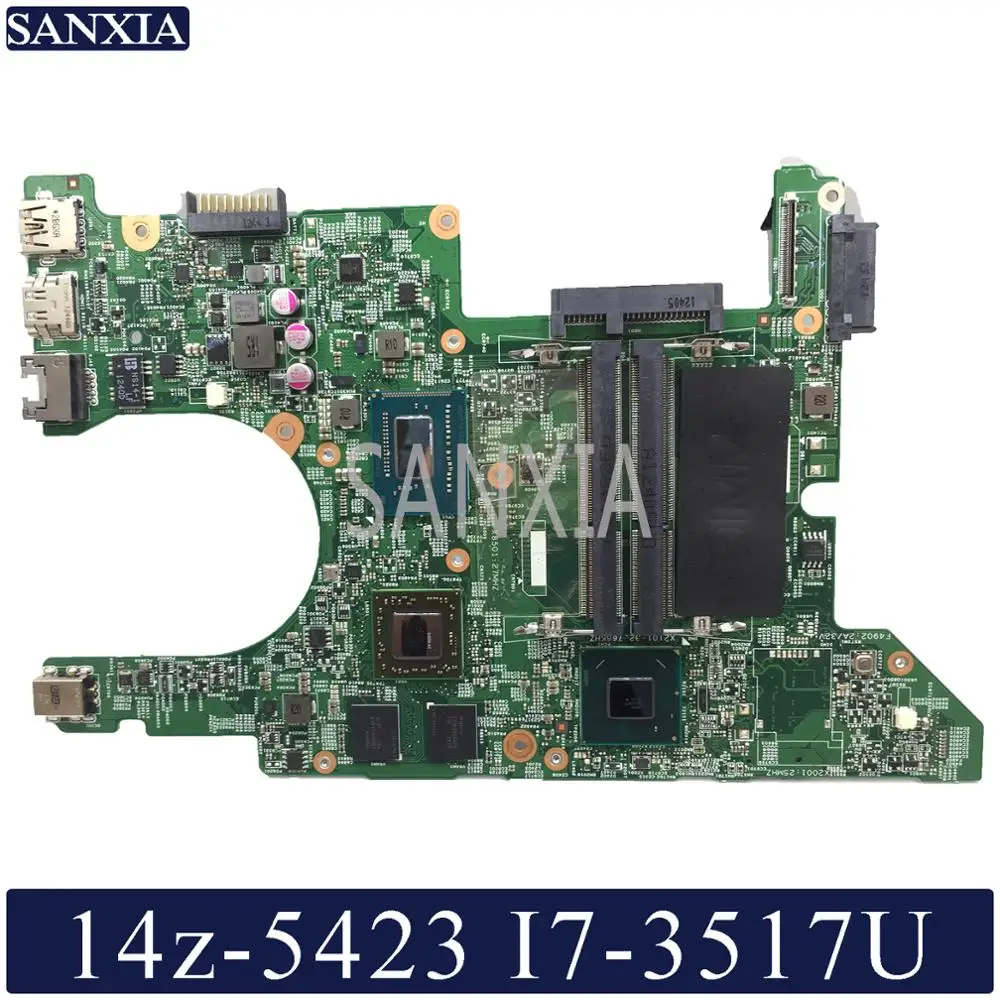 Blog  KEFU 11289-1 Laptop motherboard for Dell Inspiron 14z 5423 original mainboard I7-3517U AMD-Video ca