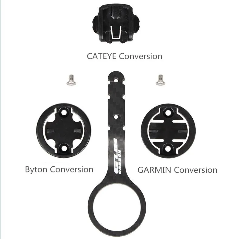 GUB углеродный цикл компьютерный держатель на руль велосипеда велосипед для Garmin Bryton CATEYE Настольный кронштейн MTB стержень для дорожного велосипеда крепление gps