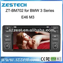 Car Head Unit Sat Nav DVD Player for BMW E46 1998-2006 with GPS Navigation Radio TV Stereo Tape Recorder Russian Menu