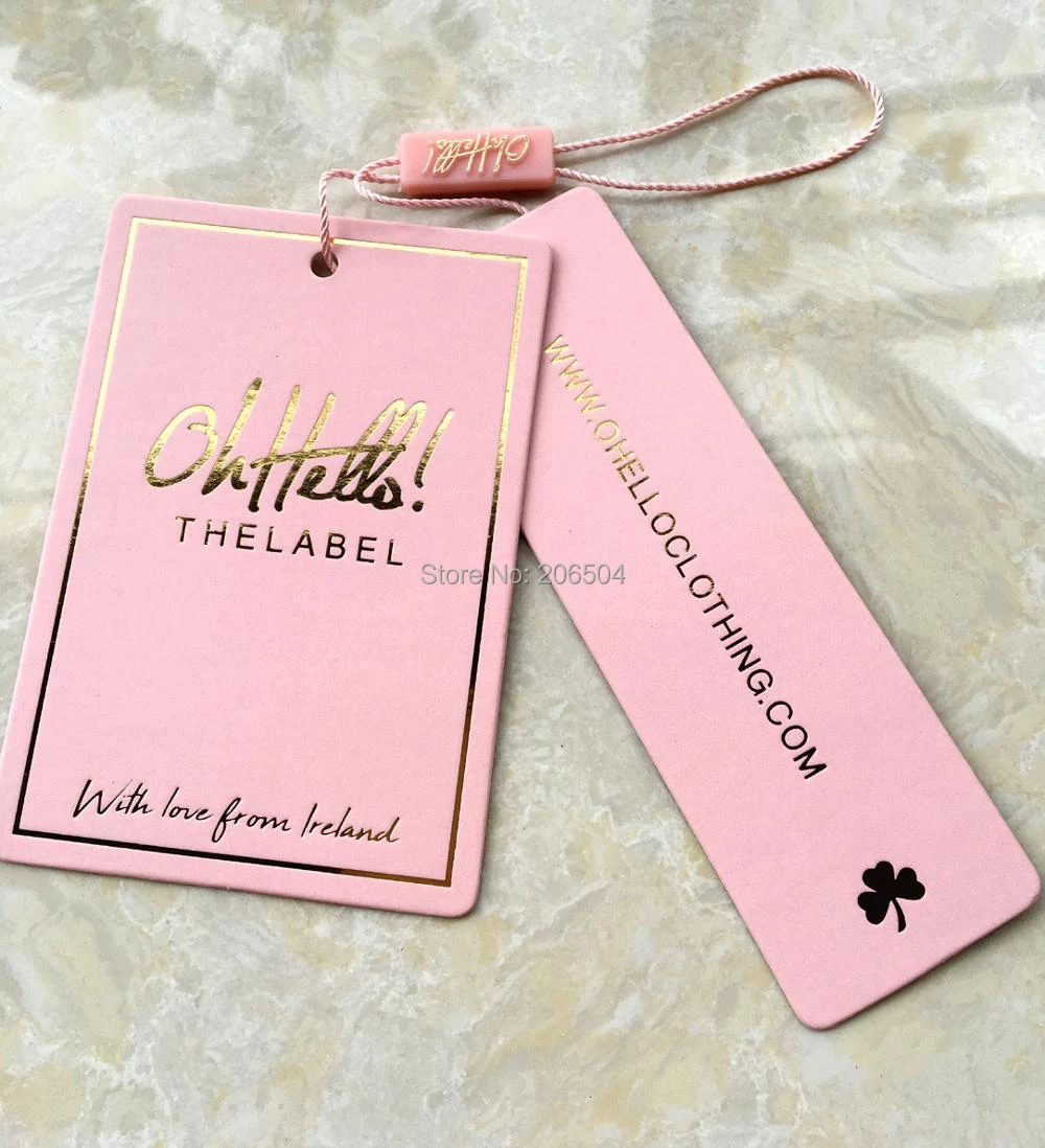 Etiquetas personalizadas con etiqueta de papel oscilante para ropa, etiqueta colgante personalizada, etiqueta impresa para ropa, GQ08013| Etiquetas de la ropa| - AliExpress