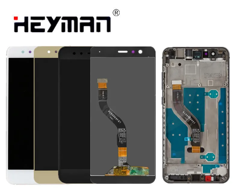 

Heyman LCD Screen and Digitizer Assembly with frame for Huawei P10 Lite(WAS-L21/WAS-LX1/WAS-LX1A) LCD with touchscreen