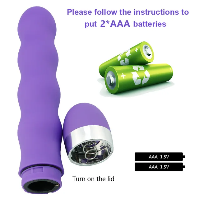 Gewinde Vibrator G-spot Klitoris Stimulator Dildo Vibrator 4