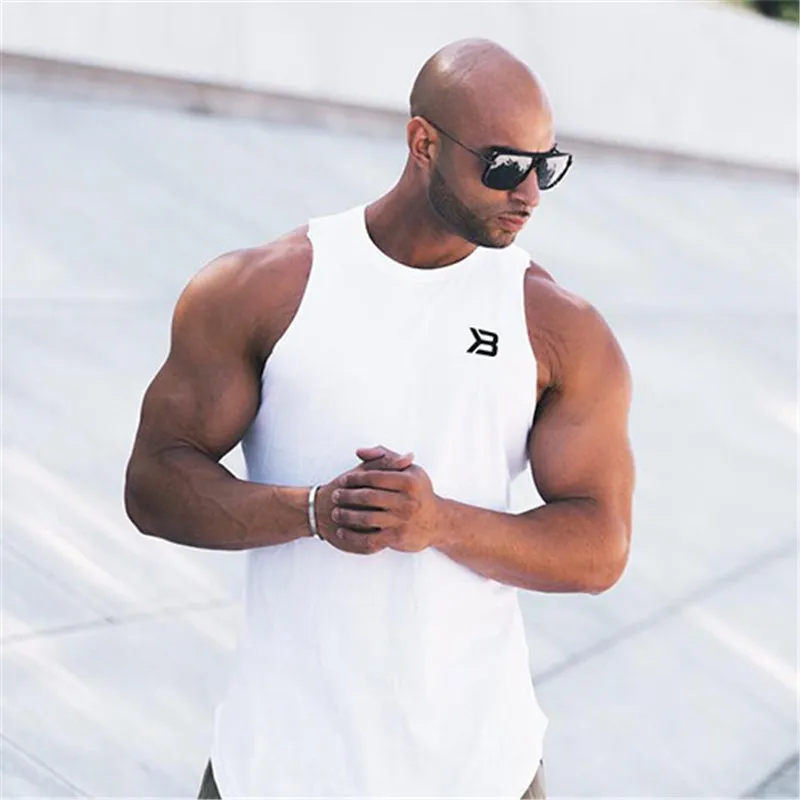 Fitness Men Tank Top t Shirt men-8