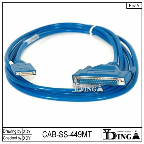 

10FT CAB-SS-449MT cable Smart Serial Male to DB37 DTE Male for Cisco