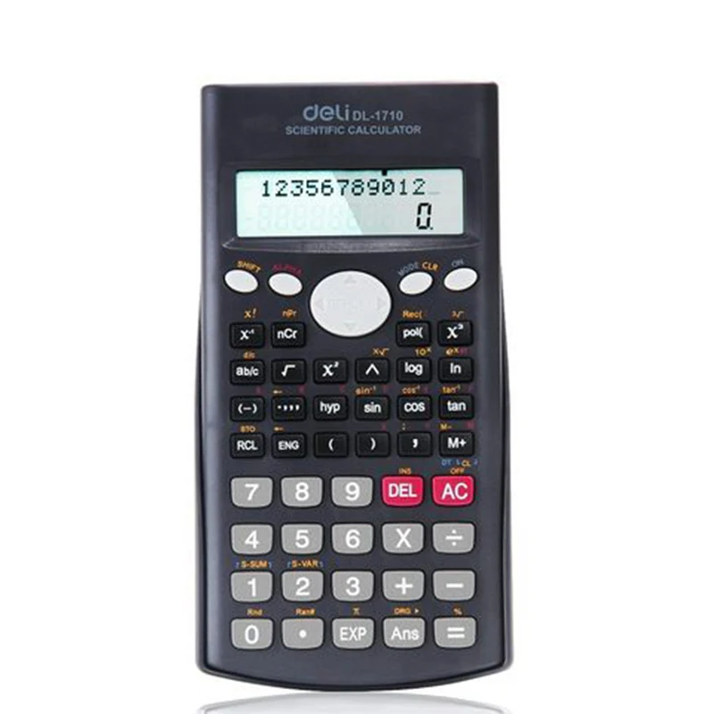 2018 جديد ديلي آلة حاسبة علمية الملونة Calculadora الطاقة الالكترونيات الكتب المدرسية القرطاسية مكتب اللوازم المدرسية المواد