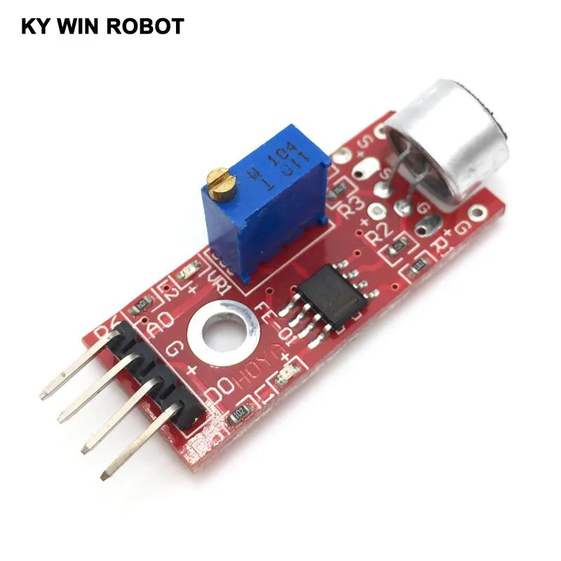 

KY-037 High Sensitivity Sound Microphone Sensor Detection Module for Arduino AVR PIC