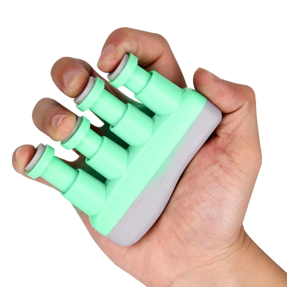 

Extendable Adjustable Finger Exerciser Ukulele/Guitar/Bass/Piano/Saxophone/Violin Finger Trainer with Round Keys for Exercise