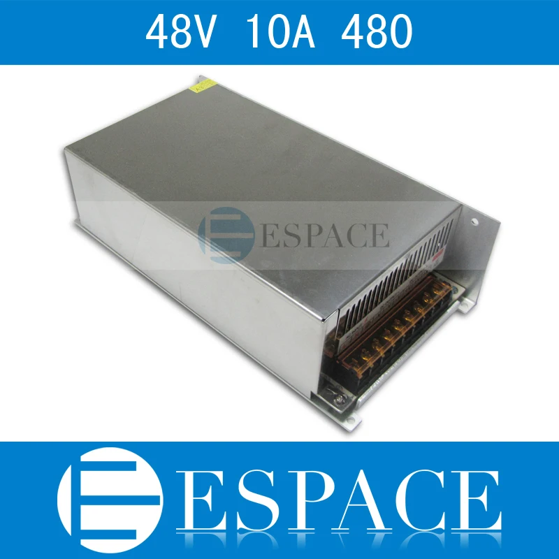 Best quality 48V 10A 480W Switching Power Supply Driver for LED Strip AC 100-240V Input to DC 48V free shipping Best quality 48V 10A 480W Switching Power Supply Driver for LED Strip AC 100-240V Input to DC 48V free shipping