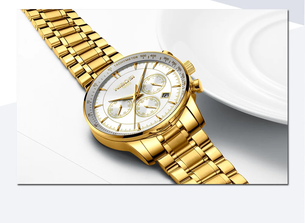 Relogio Masculino NIBOSI Quartz Watches Men Steel Band Men Watches 2018 Luxury Brand Waterproof Wrist Watches For Men Brand Saat (11)