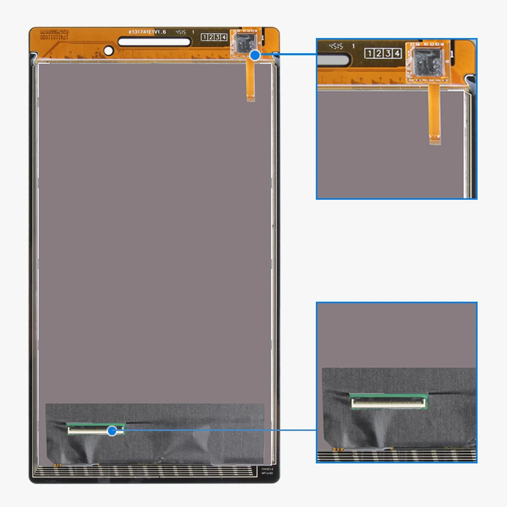 Для нового Lenovo Tab 2 A7 10 10F 20 Замена ЖК дисплей с сенсорным экраном и цифровым