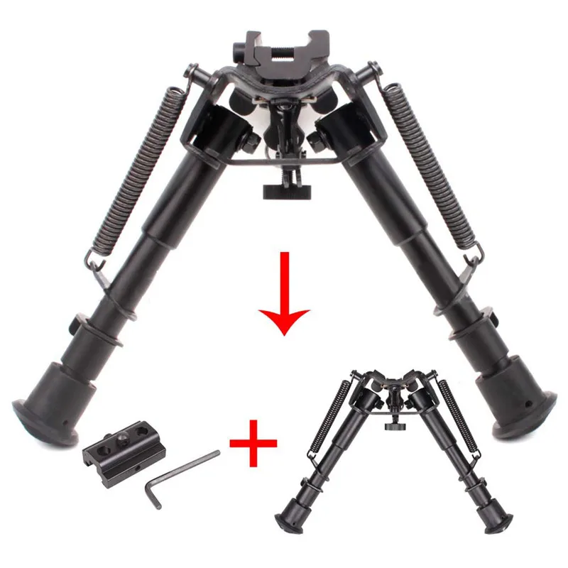 

Butterfly Bi-pod + Adapter Tactical Bi-pod 6-9 Inche Adjustable Spring Return with Adapter Outdoor Accessory Camera Support