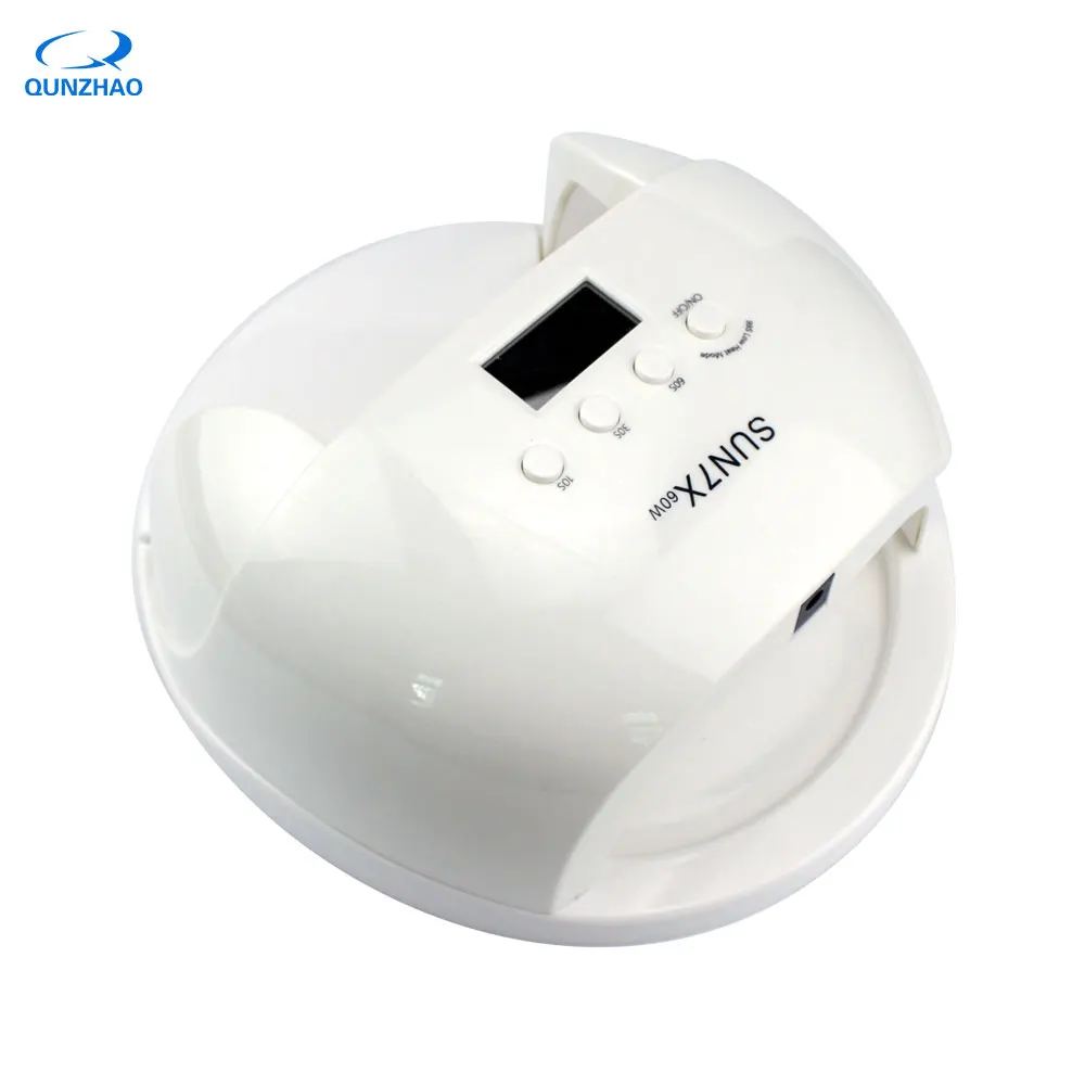 

Sun7x UV Nail Lamp 60W For Fast Drying Curing Gel Varnish Drying Smart Nail Phototherapy Machine Tool Automatic LED Lamp Dryer