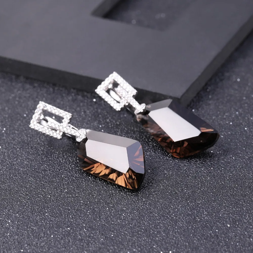 Женские Балетные серьги GEM'S подвески из стерлингового серебра 925 пробы с