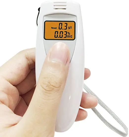 Free shipping Portable Breath Alcohol Analyzer, Digital Breathalyzer