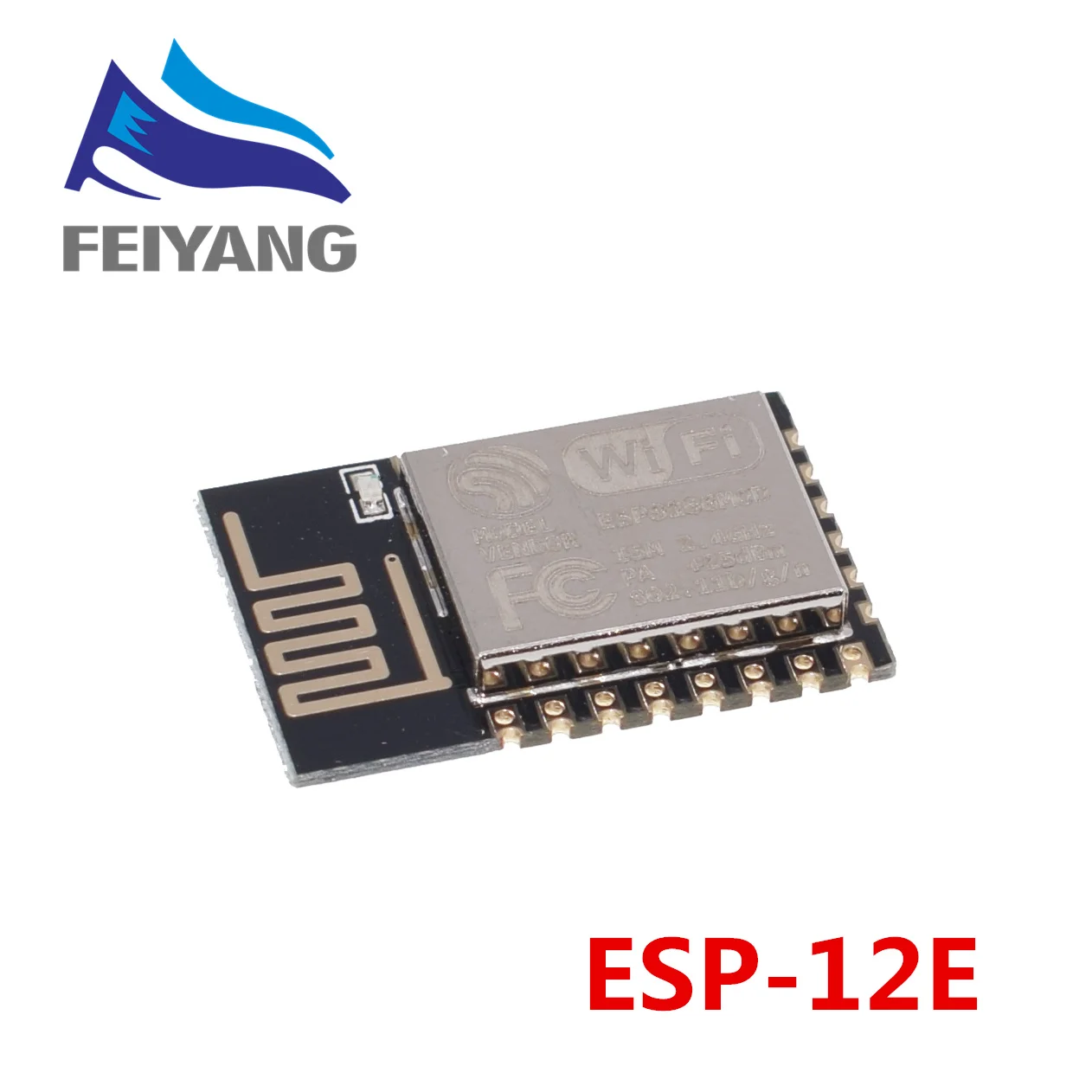 100 шт. ESP8266 ESP-01 ESP-01S ESP-07 ESP-12 ESP-12E ESP-12F серийный WI-FI беспроводной модульный беспроводной приемник - Цвет: ESP-12E