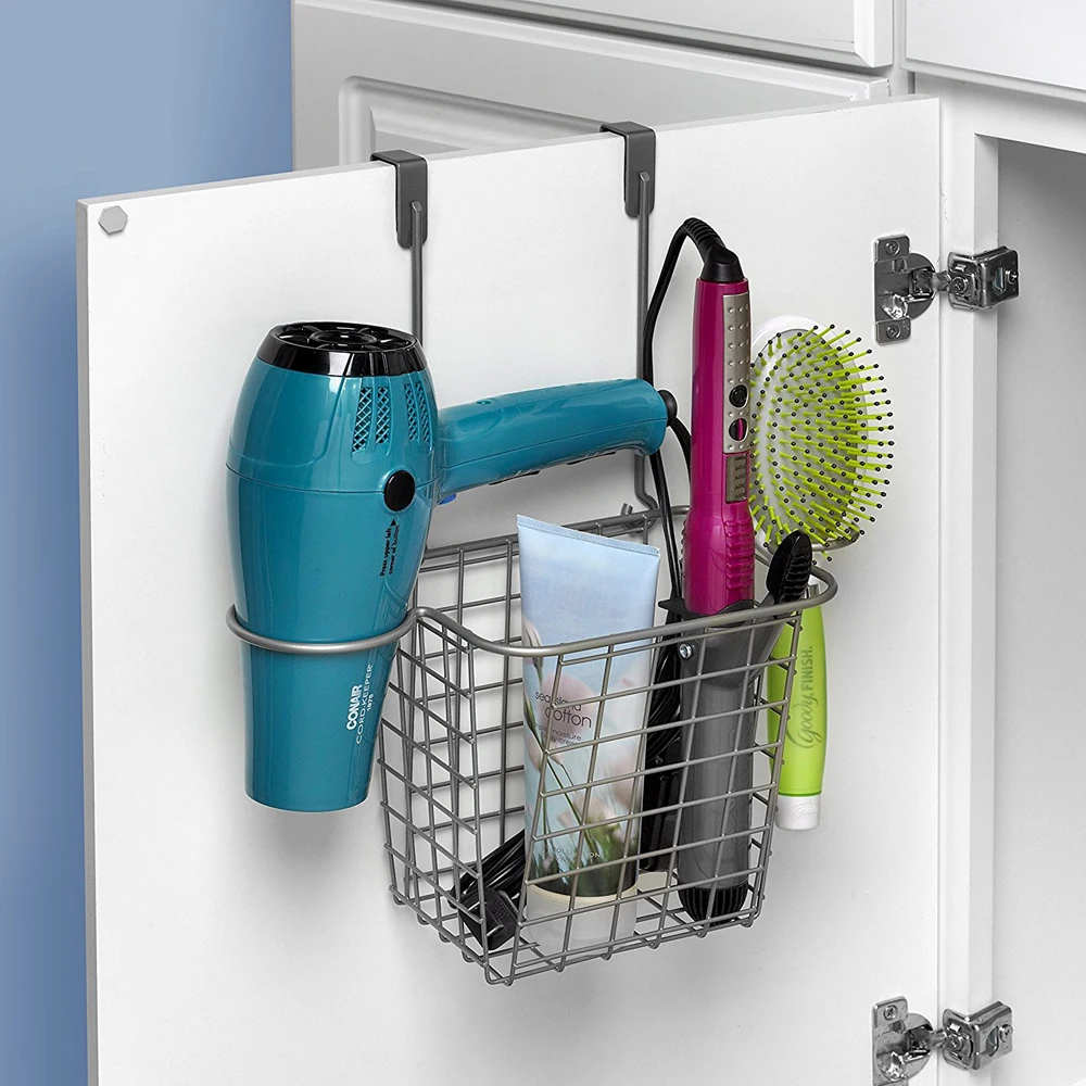 

Grid Hair Styling Station Over the Cabinet Door