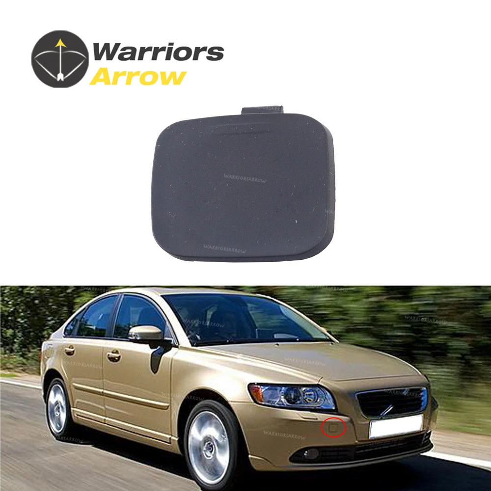 39886277 30744906 For Volvo S40 2008 2009 2010 2011 Front Bumper Grille Grill Tow Eye Hook Cap