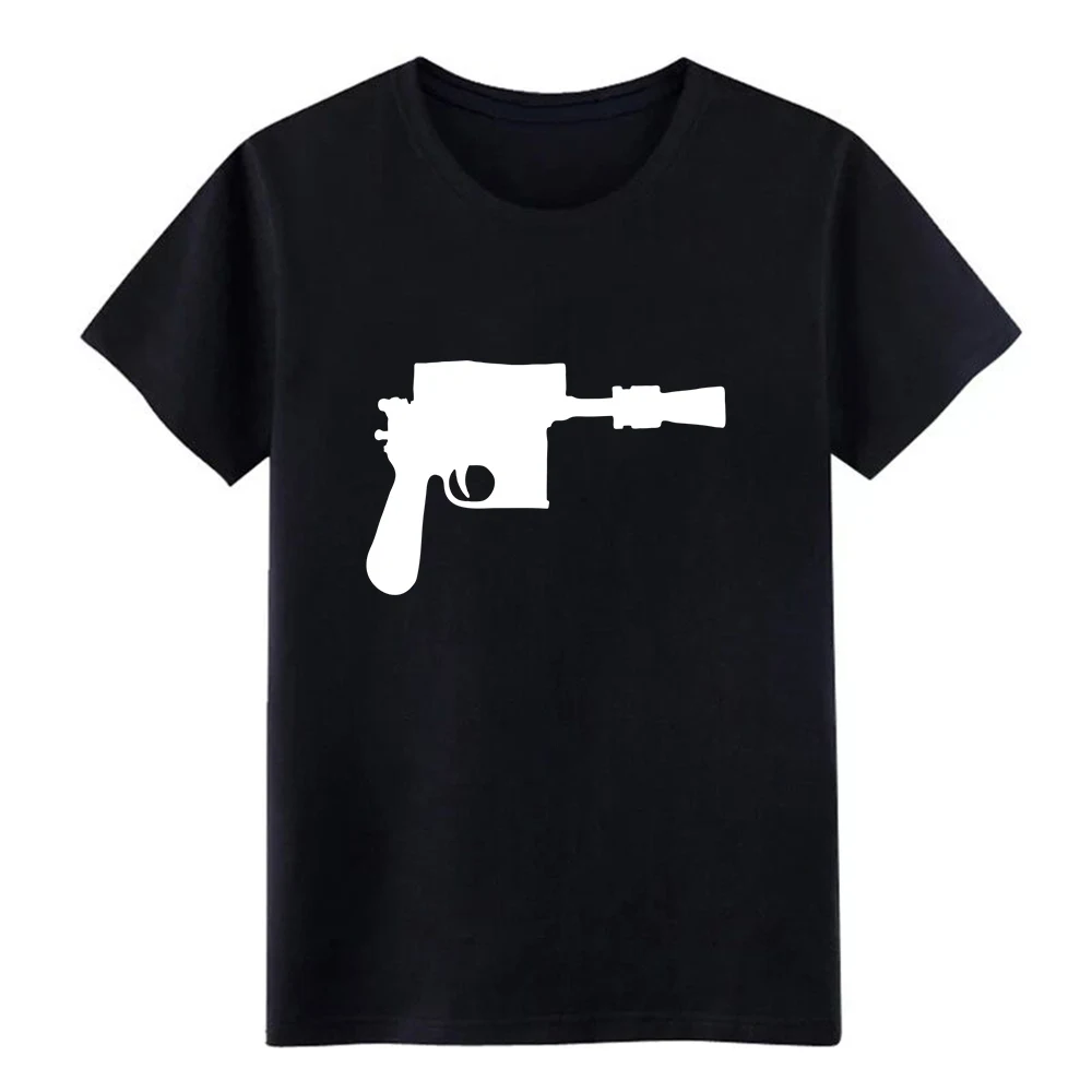 Blaster Pistol Gun 1c футболка Персонализированная хлопковая Футболка с вырезом лодочкой