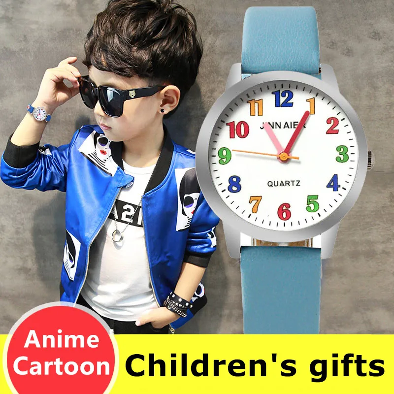 

Children Watch Fashion Brand Kids Watches Waterproof Quartz Wristwatches Boys Girls Students Clock Multicolor Kid Baby Toy Watch
