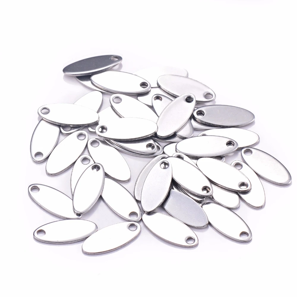 Stainless steel jewelry tags clearance