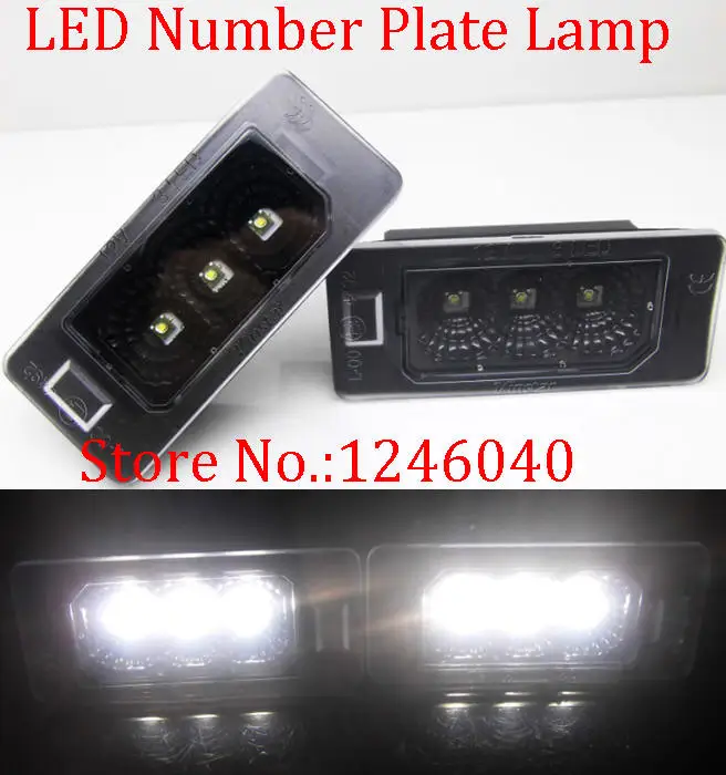 Светодиодный номерной знак для BMW E39/E60/E70/E53/X5/X6/E90/E92/E82/E88/F10/F11/F22/F18 F25 F30 F31F32F34 F36 2 шт. GT