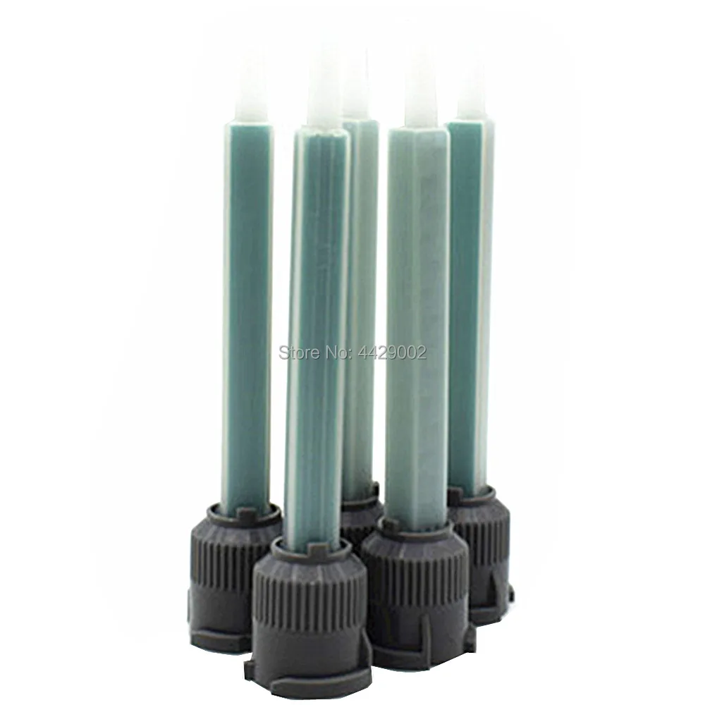 

5pcs 1:1 AB Glue Resin Static Mouth Mixing Tube Resin Static Mixer Epoxies Mixing Nozzles Epoxy Resin Glue Adhesive Tube Nozzle