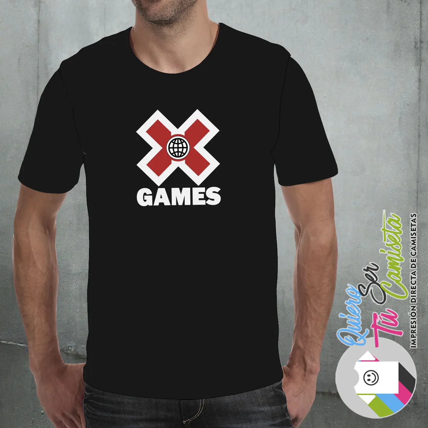 CAMISETA X игры Футболка ENVIO полуострова 24/48 H | Мужская одежда