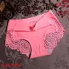 Women's Sexy Lace Panties Seamless Underwear Soft Comfortable Smooth Ice Silk Underpants Breathable Cotton Crotch Elastic Briefs ► Photo 2/6