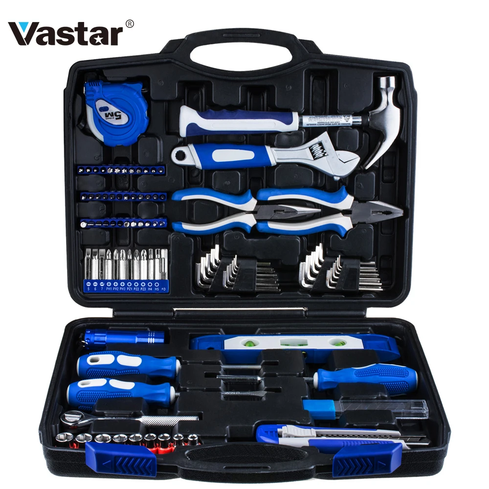 Vastar 102 Piece Home Repair Tool Kit Set, General