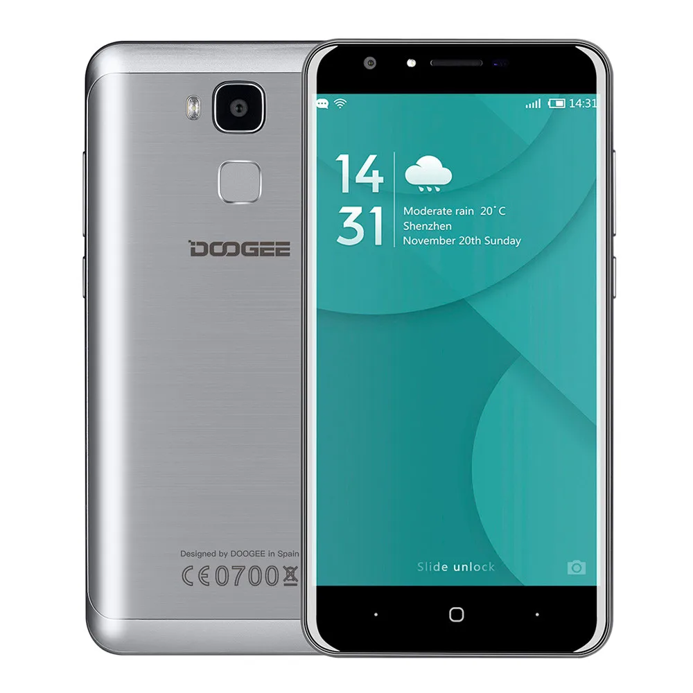 DOOGEE Y6 5 5 HD Android 6 0 4G LTE Smartphone MTK6750 Octa Core Cellphone 2GB