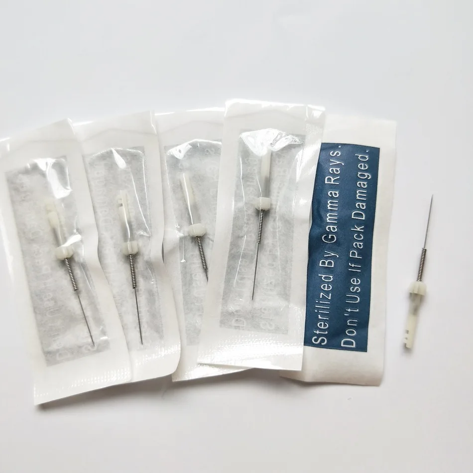 100pcs 1R Original Taiwan Dargon Machine Needles Permanent Makeup