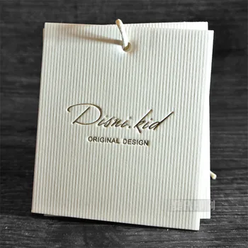 

Tag customized children's wear tag customized high-end women's tag customized production