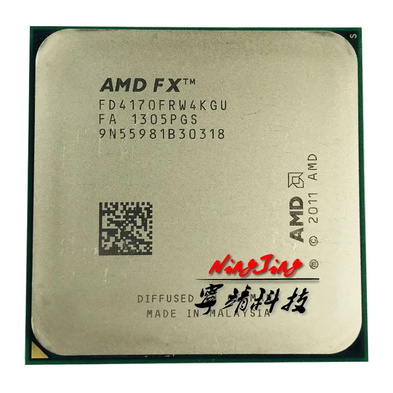 Четырехъядерный процессор AMD FX FD4170FRW4KGU с разъемом AM3 + 4170 4 2 ГГц|socket am3|amd fx-seriescpu