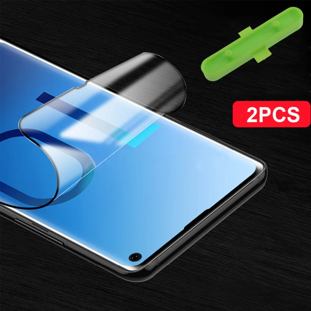 

2PCS Hydrogel Front & Back Screen Protector for Samsung Galaxy S10 S8 S9 Plus Note 8 9 TPU Protective Film + Mounting Tools