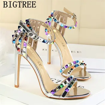 

Summer High Heels Valentine Shoes Bigtree Shoes Sexy Sandals Mary Jane Shoes Sandals High Heels Luxury Sandals Open Toe Heels
