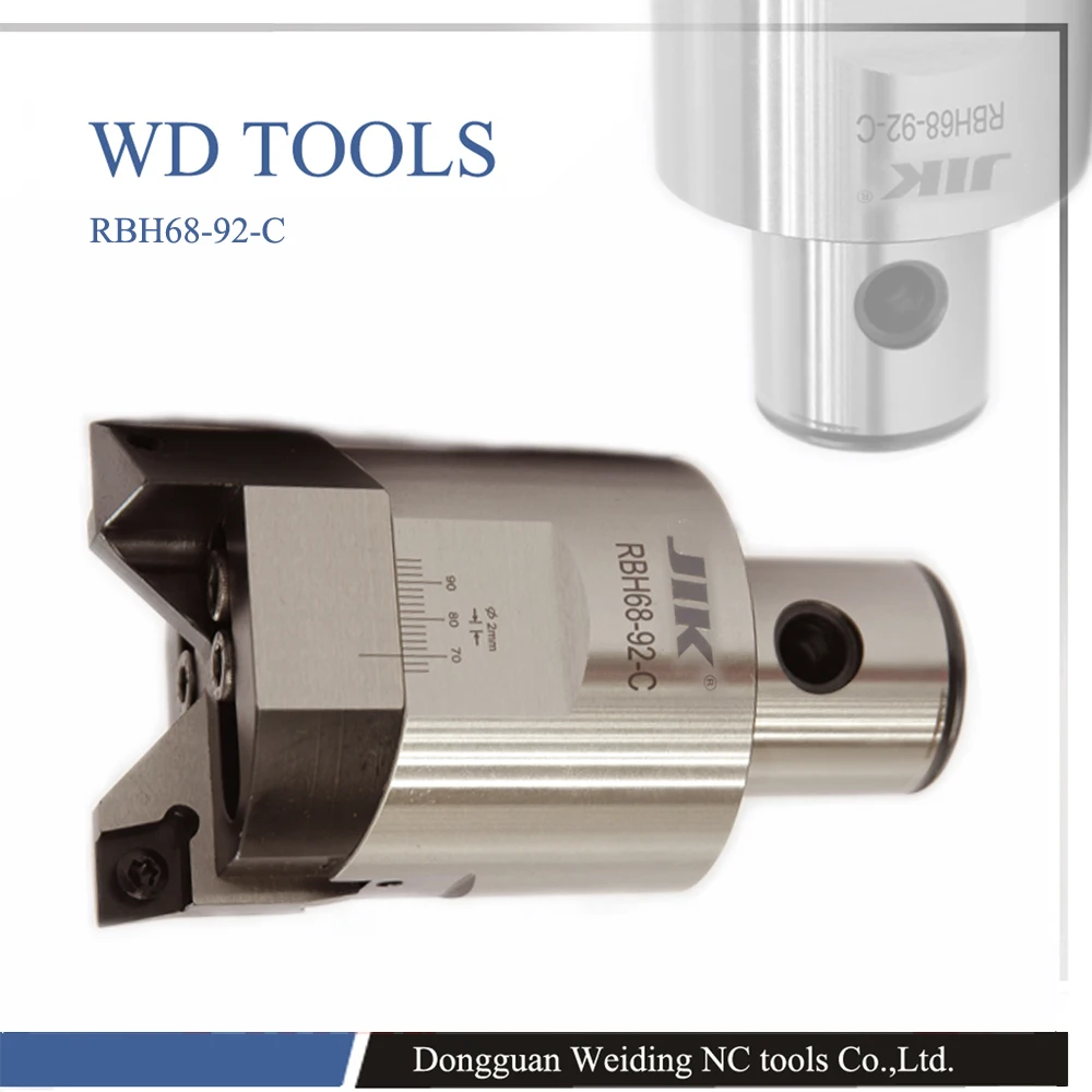 

RBH68 -92-C+BT50- LBK6 -95 high-accuracy RBH Twin-bit Rough Boring Heads used for deep holes made in Chin